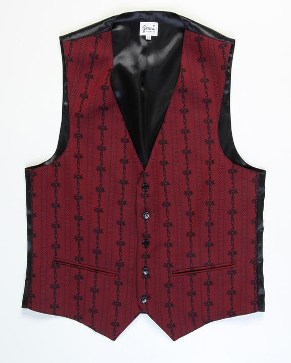 Actual product image Jenni Hemden Edelweiss gilets with satin back (63)