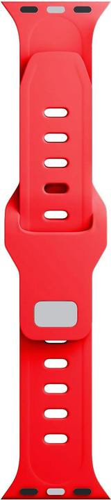 Image du produit 3MK Silicone Watch Strap czerwony/red dla Apple Watch 42/44/45/49mm (Silicone, Acier inoxydable, 3, 4, 9, Extrémiste)