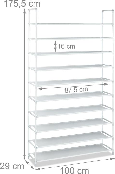 Produktbild Relaxdays Baylee (100 x 29 x 175.5 cm)