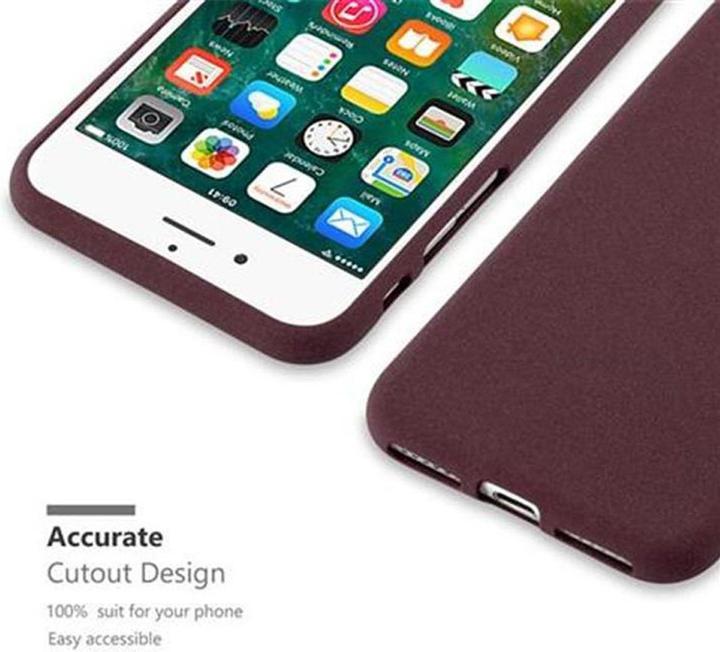 Actual product image Cadorabo TPU Frosted Cover (Apple iPhone 7, Apple iPhone SE (2nd Gen))
