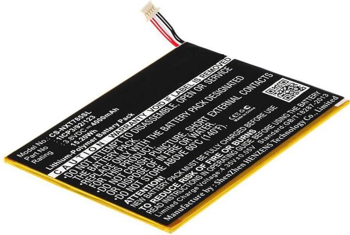 Actual product image CoreParts Battery for Nextbook Tablet (4000 mAh)