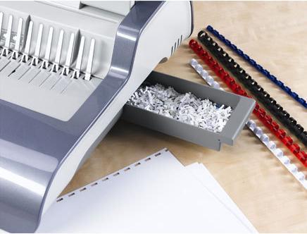 Actual product image Fellowes Quasar-E 500, Electric plastic binding machine (Comb binding)