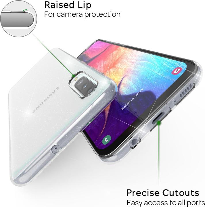 Produktbild Nalia Glitzer Hülle (Samsung Galaxy A70)
