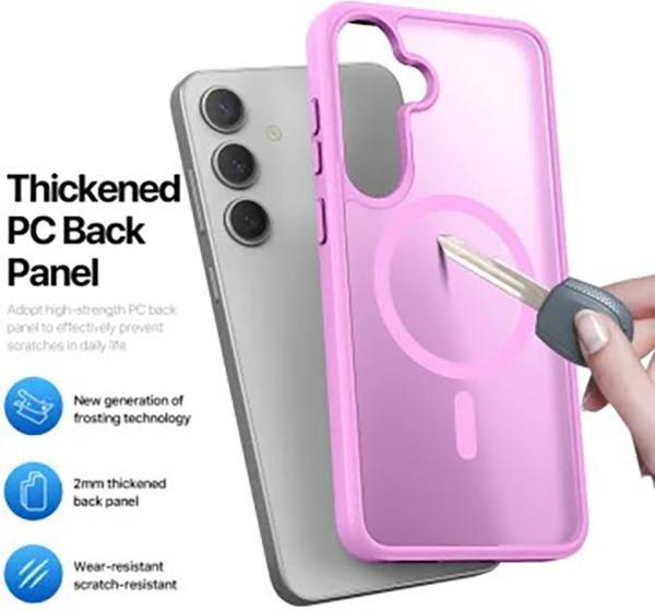 Image du produit Samsung Galaxy S25 Plus - Ducis Yind Series mit Magsafe in pink (Samsung Galaxy S25+)