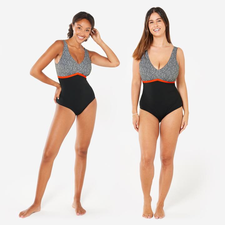 Produktbild Nabaiji Women’s aquafitness 1-piece swimsuit - Rosy black (40, 42)