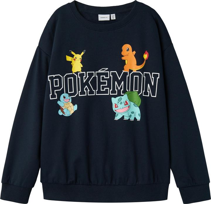Produktbild Name it Nkmday Pokemon Nreg Sweat Bru Noos Sky (116)