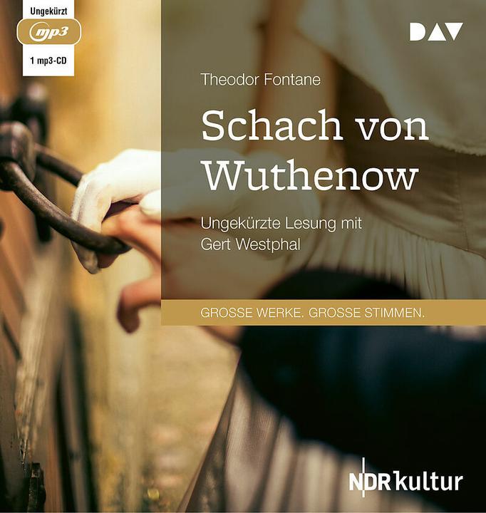Immagine prodotto Fontane:Schach von Wuthenow (Gert Westphal, Teodor fontana, Tedesco)