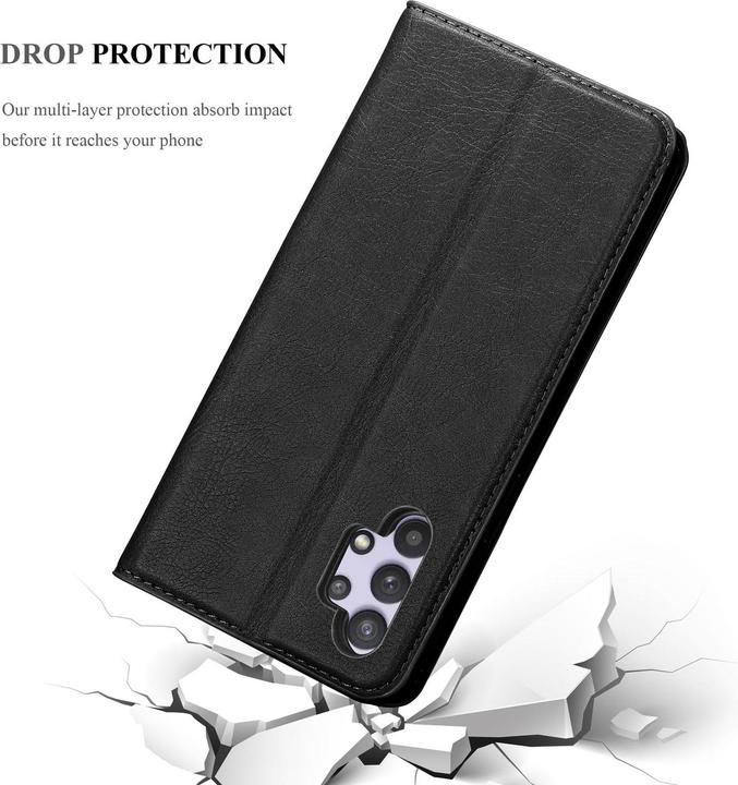 Actual product image Cadorabo Book Invisible Magnet Cover (Samsung Galaxy A32 5G)