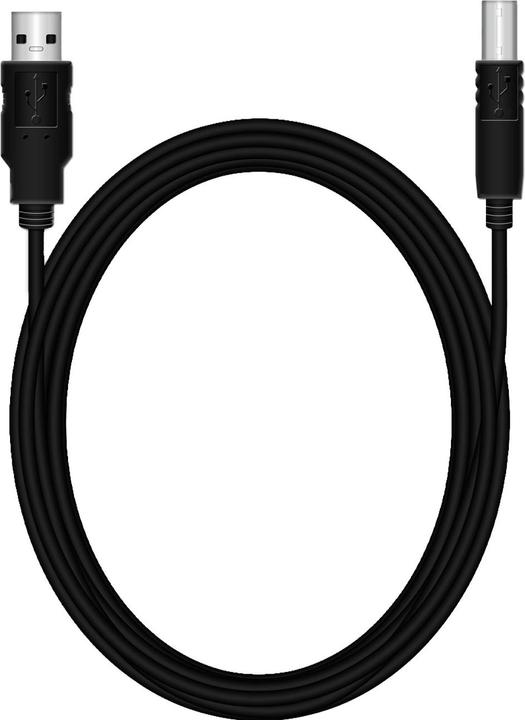 Actual product image MediaRange USB type A - USB type B (3 m, USB 2.0)