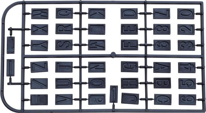 Actual product image Proxxon Template set for engraving device GE 20