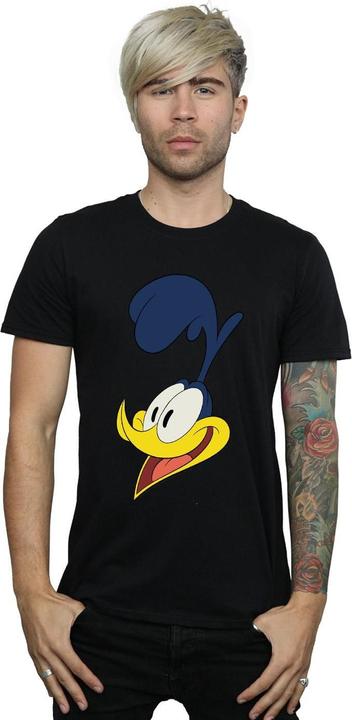 Actual product image Looney Tunes Mens Road Runner Face T-Shirt (XL)