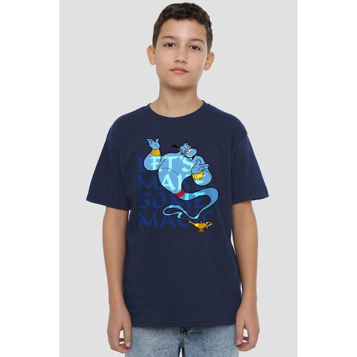 Immagine prodotto Aladdin Let's Make Some Magic Maglietta Genio Bambini (116)