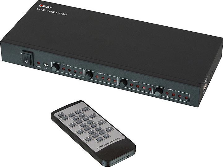 Image du produit Lindy Matrice HDMI 4K UHD 4x4
