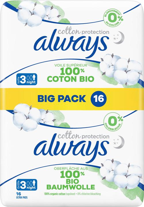 Productafbeelding Always Cotton Protection (48 x, Maandverband)