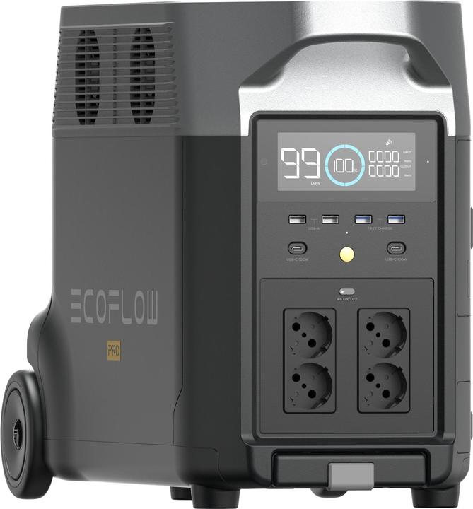 Actual product image EcoFlow Delta Pro (EU) (3600 Wh, 44.40 kg)