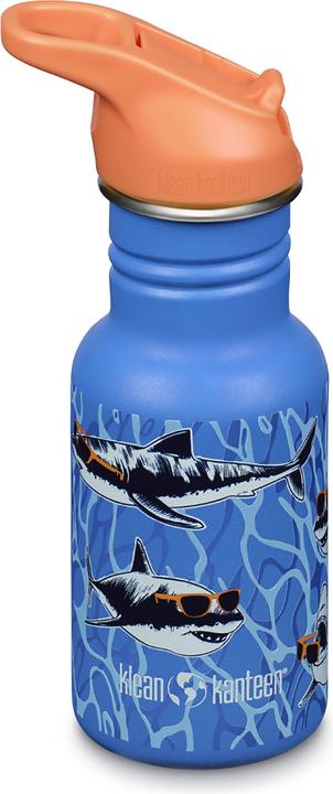 Image du produit Kleankanteen KK Kid Classic 355ml Flip, requins en ombre chinoise (0.36 l)