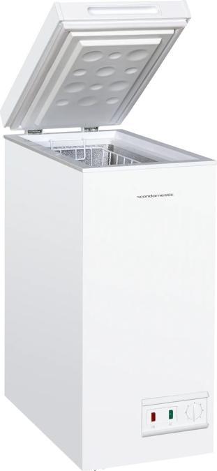 Scandomestic CF51WE Chest freezer (Freistehend, 51 l)
