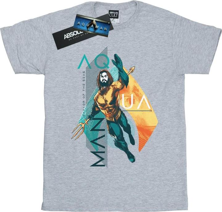 Produktbild Aquaman Tropical Icon TShirt Jungen (140, 146)
