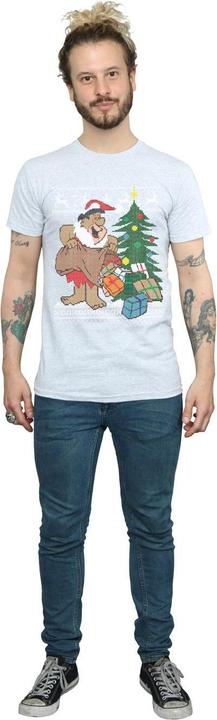 Produktbild The Flintstones Christmas Fair Isle TShirt (M)