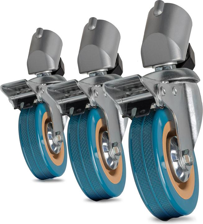 Image du produit Walimex pro pro 23094 Roulettes pour trépied Pro 7525 Lot de 3 75mm (Pieds de trépied)