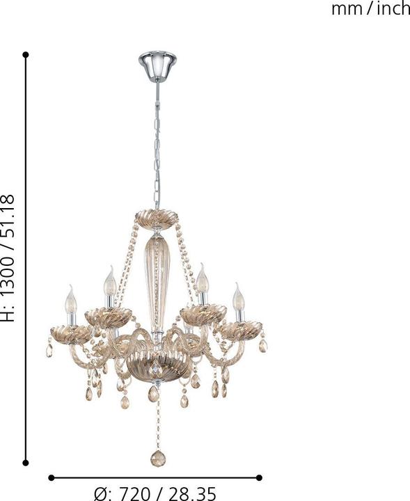 Actual product image EGLO Basilano (72 cm)