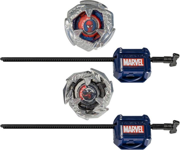 Hasbro Beyblade X Marvel Collab Spider-Man 3-60F vs. Venom 3-80N Multipack Set (Deutsch)