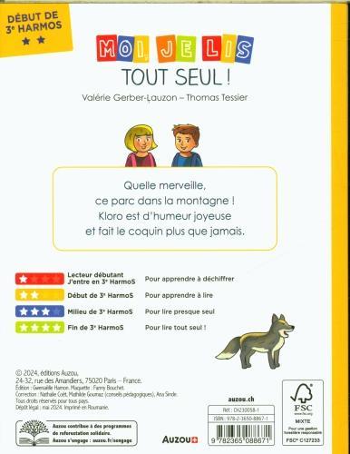 Energy Label Le parc des Marécottes : début de 3e HarmoS (French, Gerber-Lauzon Valérie, Tessier Thomas, 2024)
