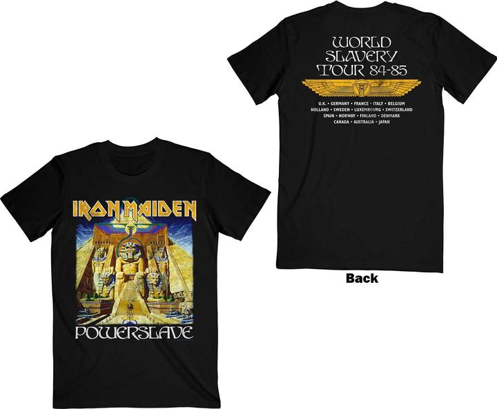 Iron Maiden Powerslave World Slavery Tour