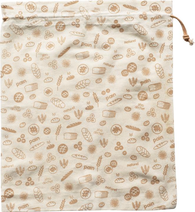 Image du produit Pebbly Sac à pain XL, coton, marron, 50x45cm