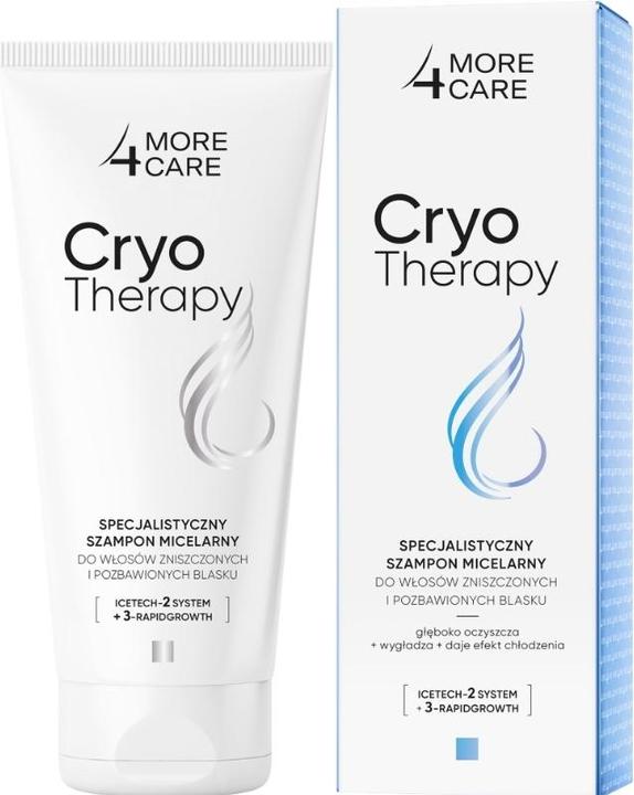 More4Care Cryotherapy Specialized Micellar Shampoo For Hair 200Ml (200 ml, Flüssiges Shampoo)
