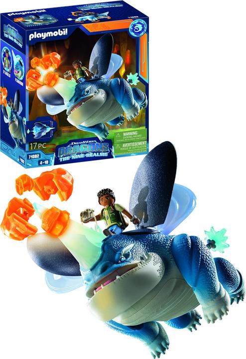 Image du produit Playmobil The Nine Realms - Plowhorn & D'Angelo (71082, Dragons Playmobil)