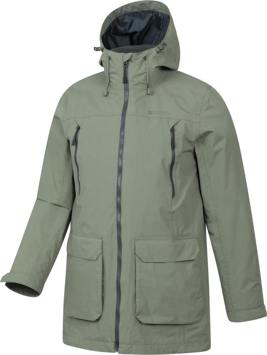 Immagine prodotto Mountain Warehouse Hastings Giacca Impermeabile Lungo Uomo (L)