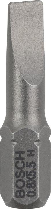 Produktbild Bosch Professional Zubehör Schrauberbit Extra-Hart S 0,8 x 5,5, 25 mm, 3er-Pack (0,8 x 5,5)