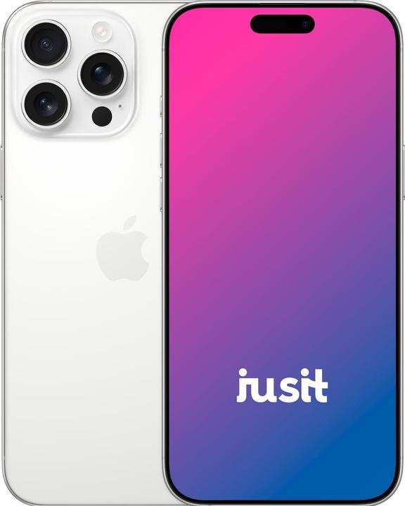 Produktbild jusit iPhone 16 Pro Max (256 GB, White Titanium, 6.90", A / Wie neu)