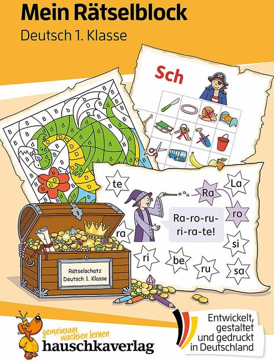 Produktbild Mein Rätselblock Deutsch 1. Klasse (Deutsch, Walther, Stefanie, 2023)