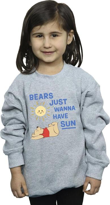 Image du produit Disney - Sweat WINNIE THE POOH BEARS JUST WANNA HAVE SUN - Fille (140, 146)
