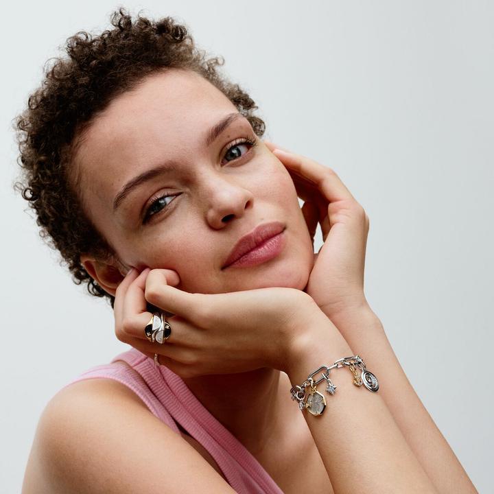 Produktbild Pandora ME Struktur & Steine Ring (56, 925 Silber)