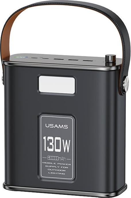 Productafbeelding Usams ST Snellaadset - Powerbank (80000 mAh, 130 W, 296 Wh)