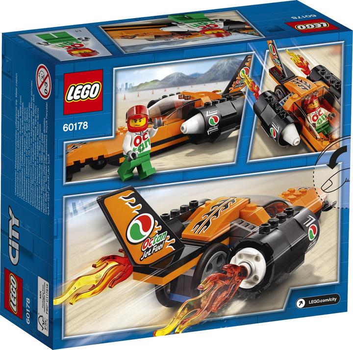 Actual product image LEGO Rocket car (60178, LEGO City)