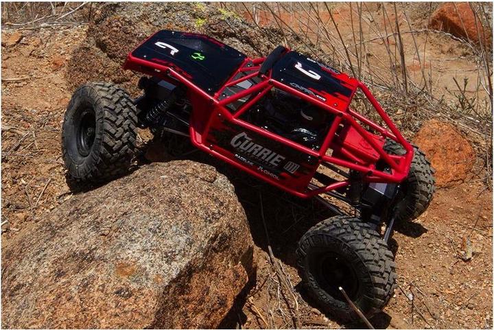Produktbild Axial Capra 1.9 Unlimited Trail Buggy Elektro Brushed Crawler 4WD 1:8 RTR Rot (RTR Ready-to-Run)