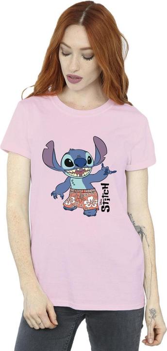 Immagine prodotto Disney Lilo & Stitch Bermuda Shorts Maglietta Ampia Donna (L)