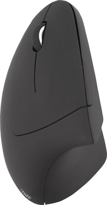 T'nB Souris sans fil compatible Ergo verticale pour gaucher (Noir) (Wireless)