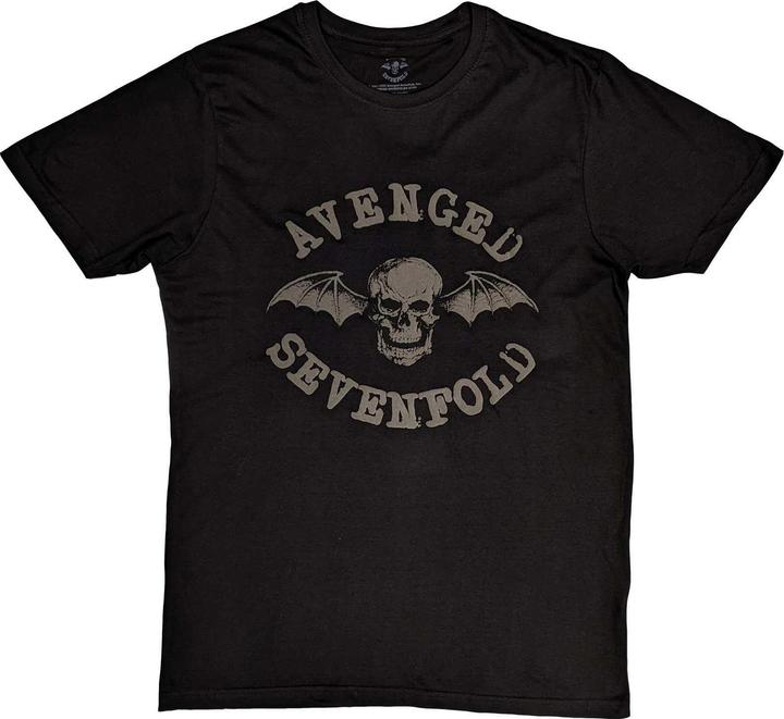 Universal Textiles Unisex Adult Deathbat Hi-Build T-Shirt