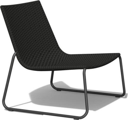 Produktbild GreenGarden Kopenhagen Rattan Garten- & Balkonmöbel-Set 3-tlg. schwarz