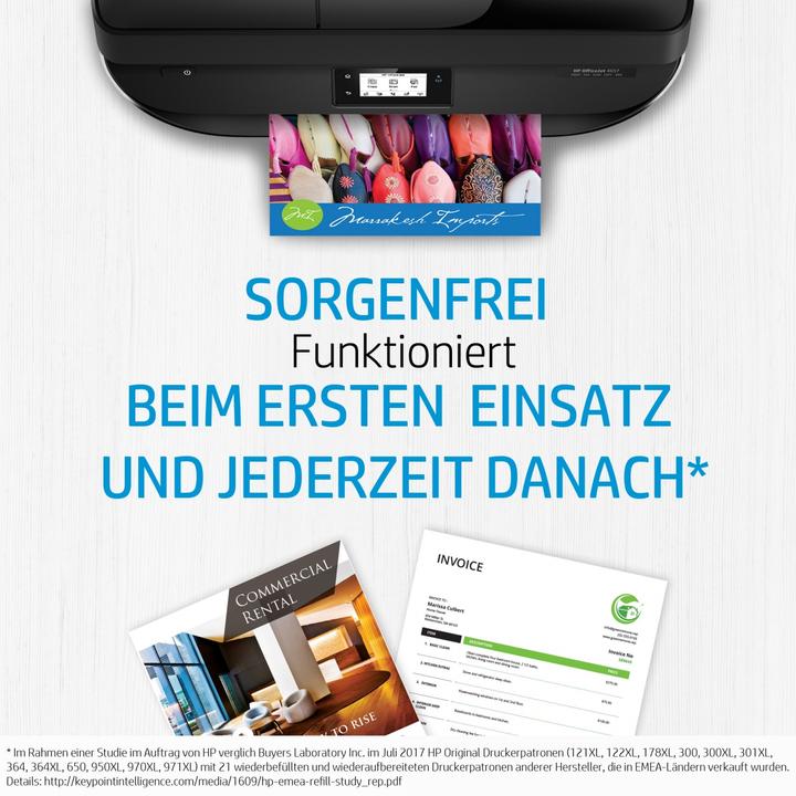 Actual product image HP 62 (M, FC, C, Y)