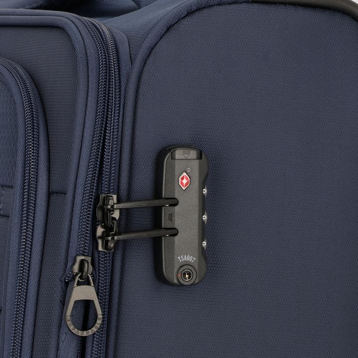 Produktbild D&N Travel Line 9704 4 Rollen Kabinentrolley S 55 cm mit Dehnfalte (38 l, Handgepäck (bis 50l))