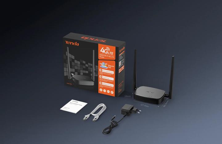 Image du produit Tenda 4G05 - Routeur Wi-Fi N300 4G LTE