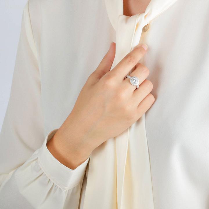 Actual product image Morellato Tesori ring (52, 925 Silver)