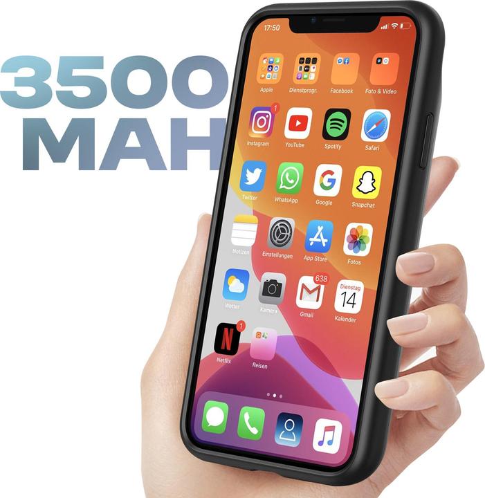 Actual product image Akashi COQUE BATTERY 3500 MAH IPHONE X/XS- (Apple iPhone X)
