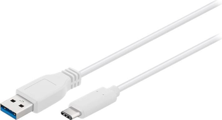 Actual product image Sinox iMedia USB C til USB A cable. 2m. Grøn
